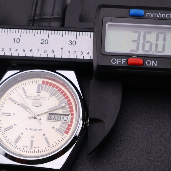 Vintage Seiko 5 Automatic 6309A Japanese Movement 17J D/D Men's Wrist Watch - Picture 10 of 14